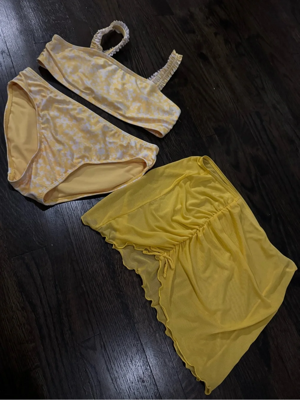 (3) Girls' Bikini Sets